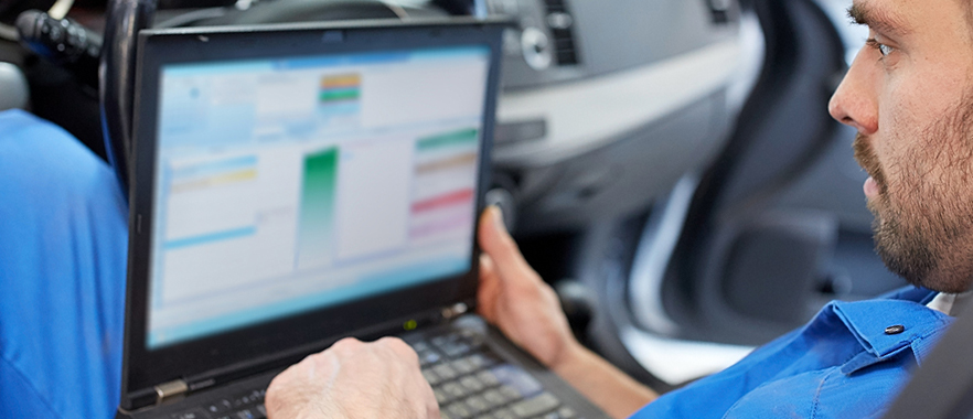 Mechanic diagnosing a vehicle -  Car Diagnostics Biddulph Moor | Stoke on Trent